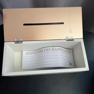 Advice for the Happy Couple Wedding Box
